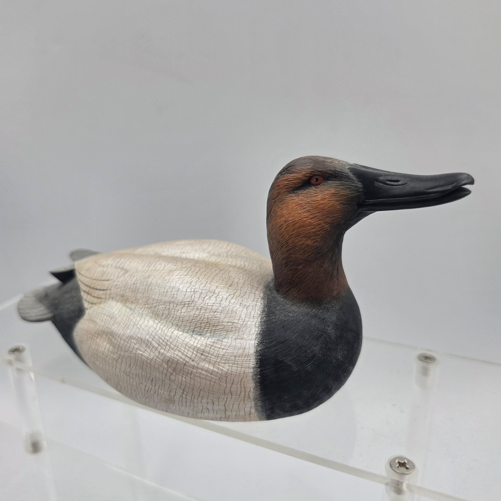 Danbury Mint George Kruth Duck Figurine Decoy North American Canvasback